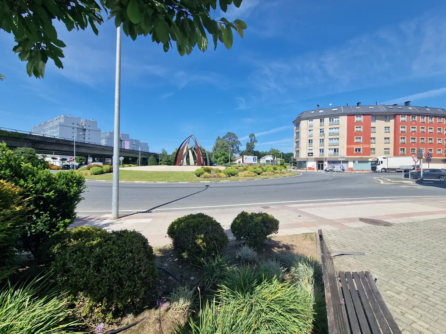 Exterior view of Flat for rent in Narón  with Heating, Terrace and Storage room