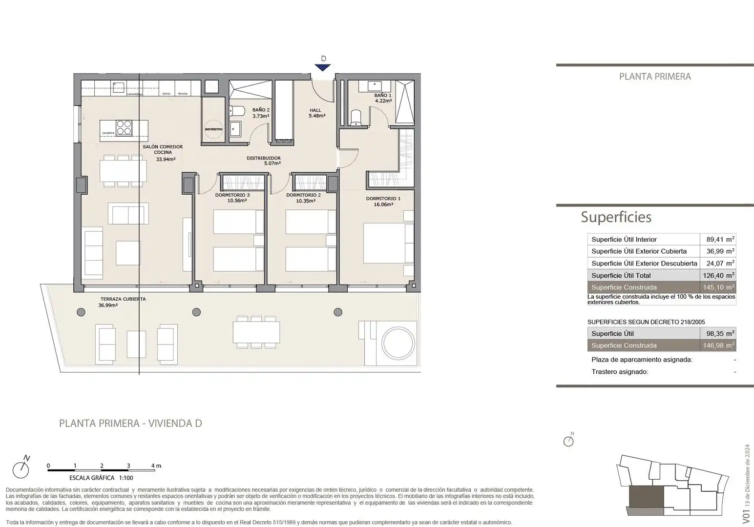 Apartment with pool for sale in Las Gaviotas  - Carvajal, imagen 40