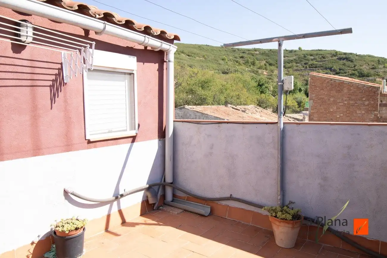 Terraza de Casa adosada en venta en Mas de Barberans con Calefacción y Terraza