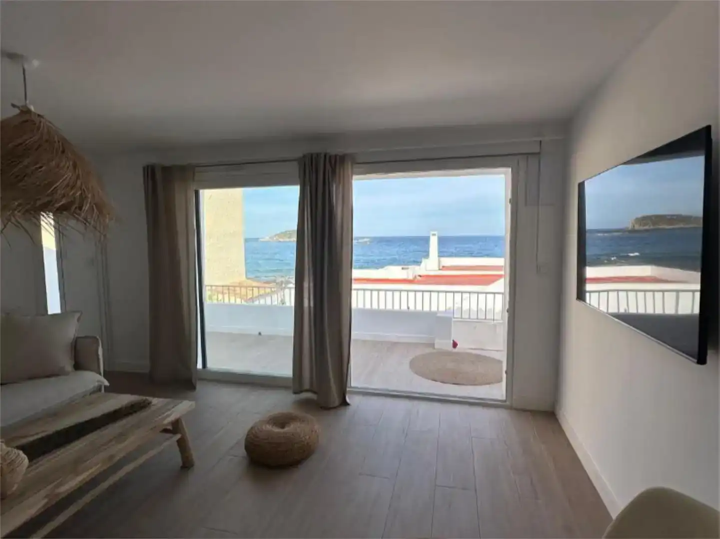Dormitori de Pis de lloguer en Santa Eulària des Riu amb Aire condicionat, Parquet i Moblat