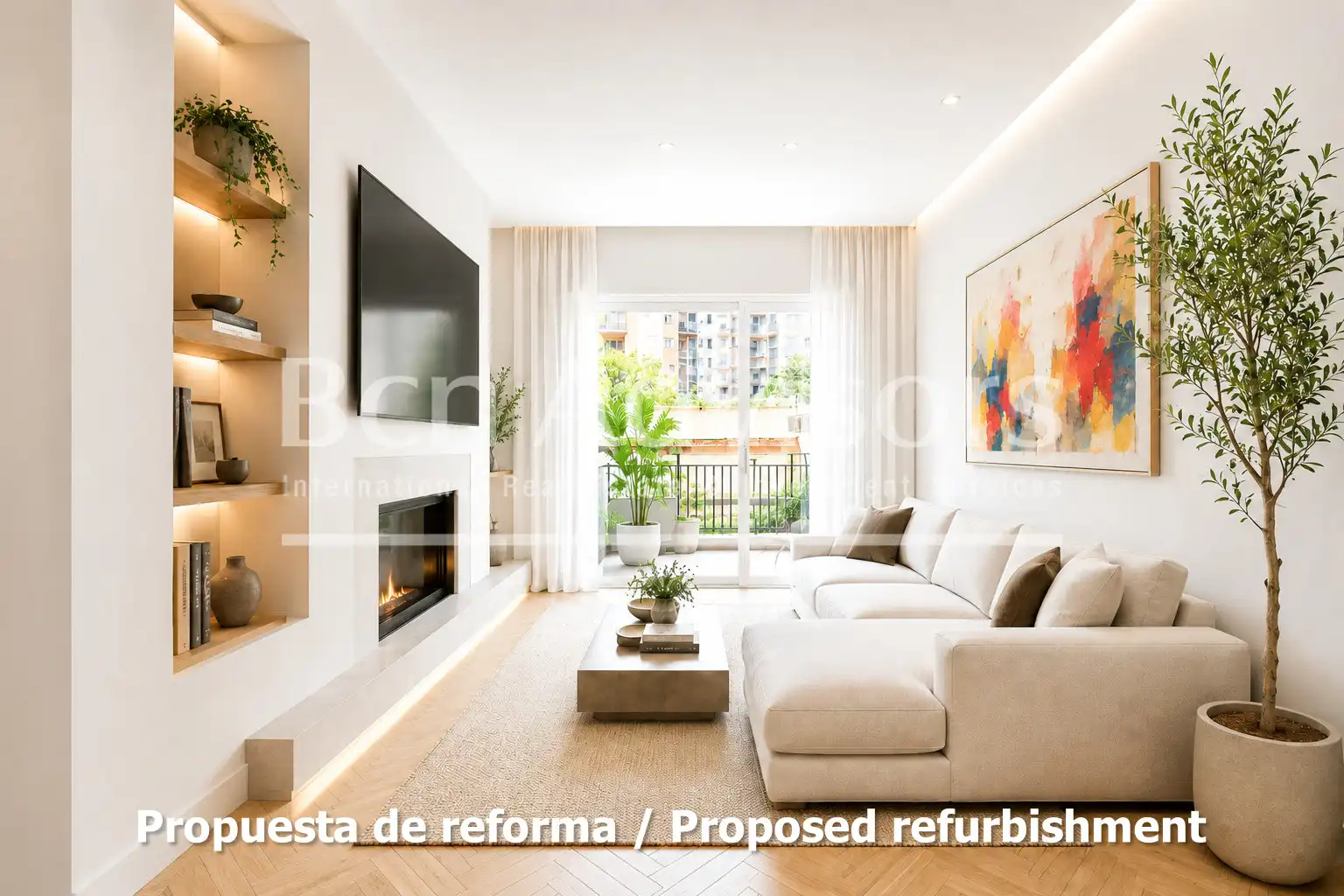 Appartamento con terrazza in vendita a Carrer de Beethoven