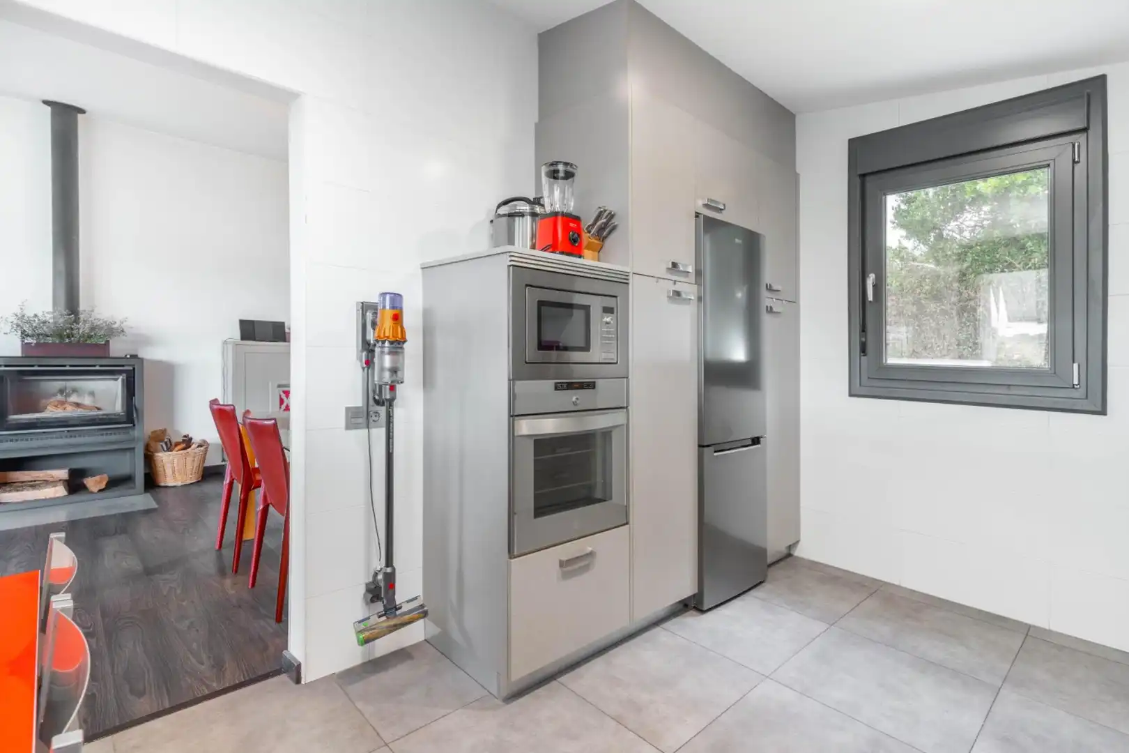 Cocina de Casa o chalet en venta en Siero con Calefacción, Jardín privado y Terraza