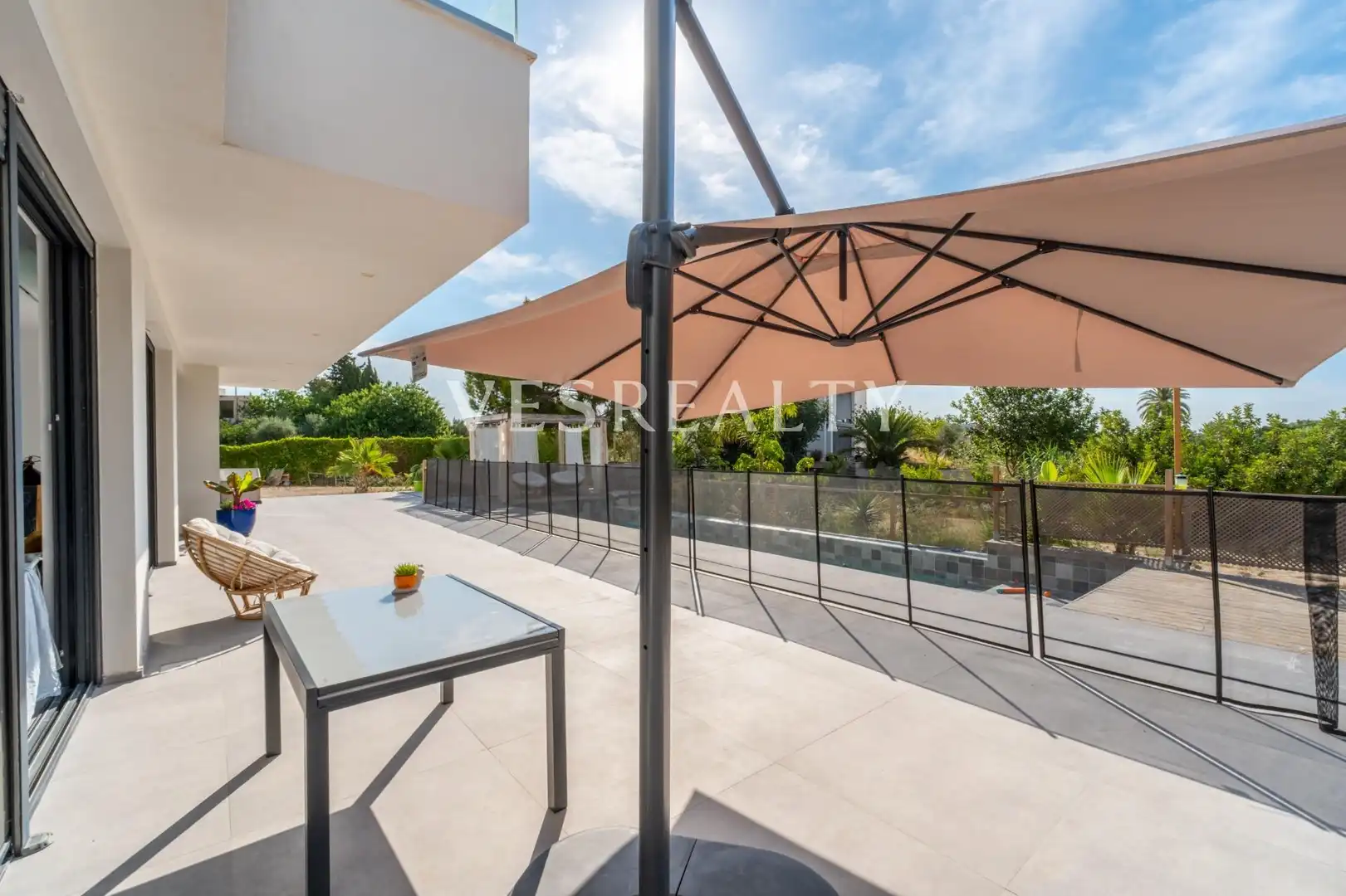 Terraza de Casa o chalet de alquiler en Alicante / Alacant con Aire acondicionado, Calefacción y Terraza