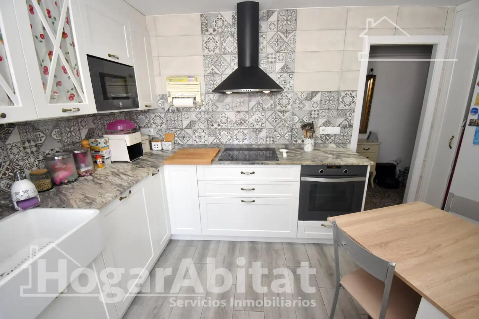 Cocina de Piso en venta en Castellón de la Plana / Castelló de la Plana con Aire acondicionado, Calefacción y Amueblado