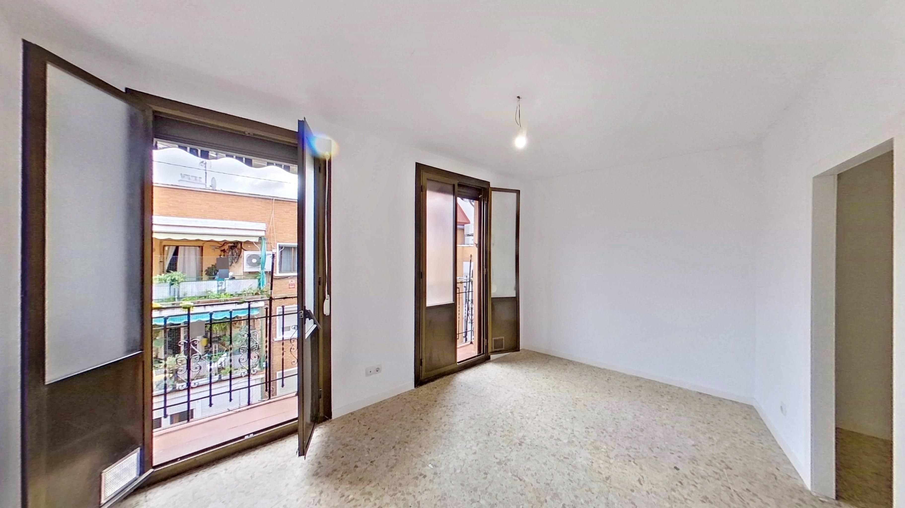 Bedroom of Flat to rent in  Madrid Capital  with Terrace, Oven and Pets allowed