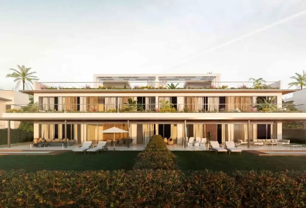 Exterior view of Attic for sale in Marbella  with Air Conditioner, Heating and Private garden