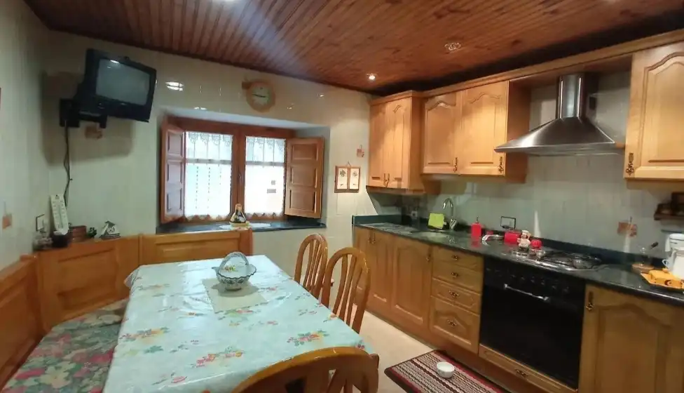 Küche von Country house zum Verkauf in Valle de Sedano mit Terrasse und Möbliert