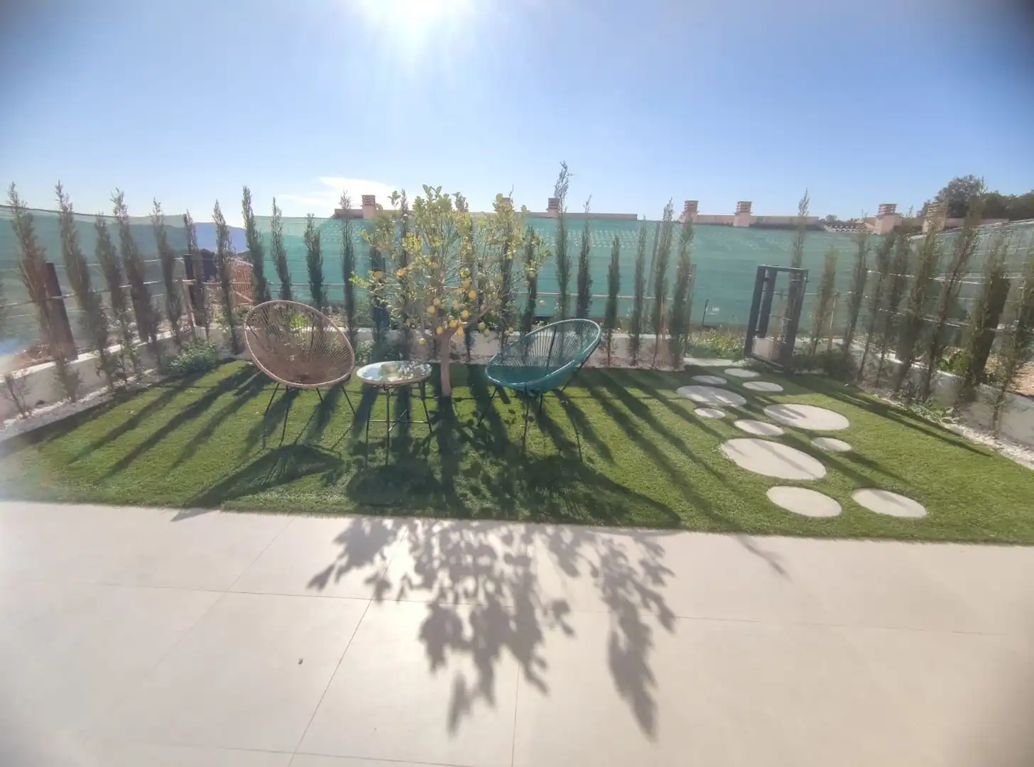 Terraza de Casa o chalet en venta en Polop con Aire acondicionado, Calefacción y Jardín privado