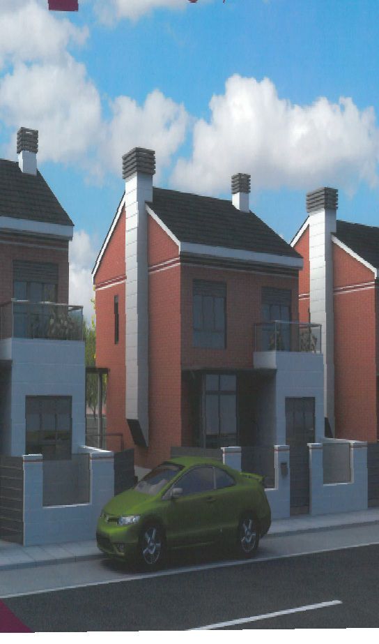 Vista exterior de Casa o xalet en venda en Palencia Capital amb Calefacció, Parquet i Terrassa