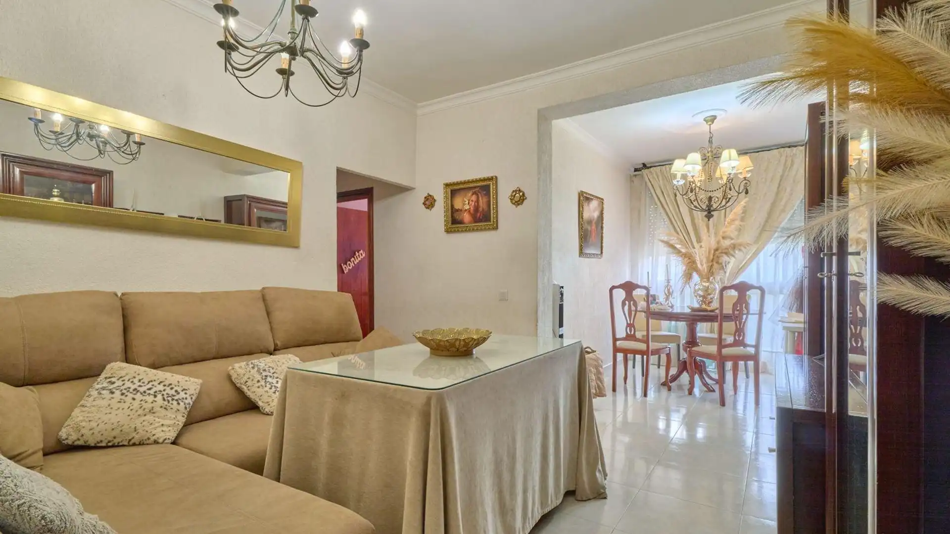 Sala de estar de Piso en venta en Jerez de la Frontera