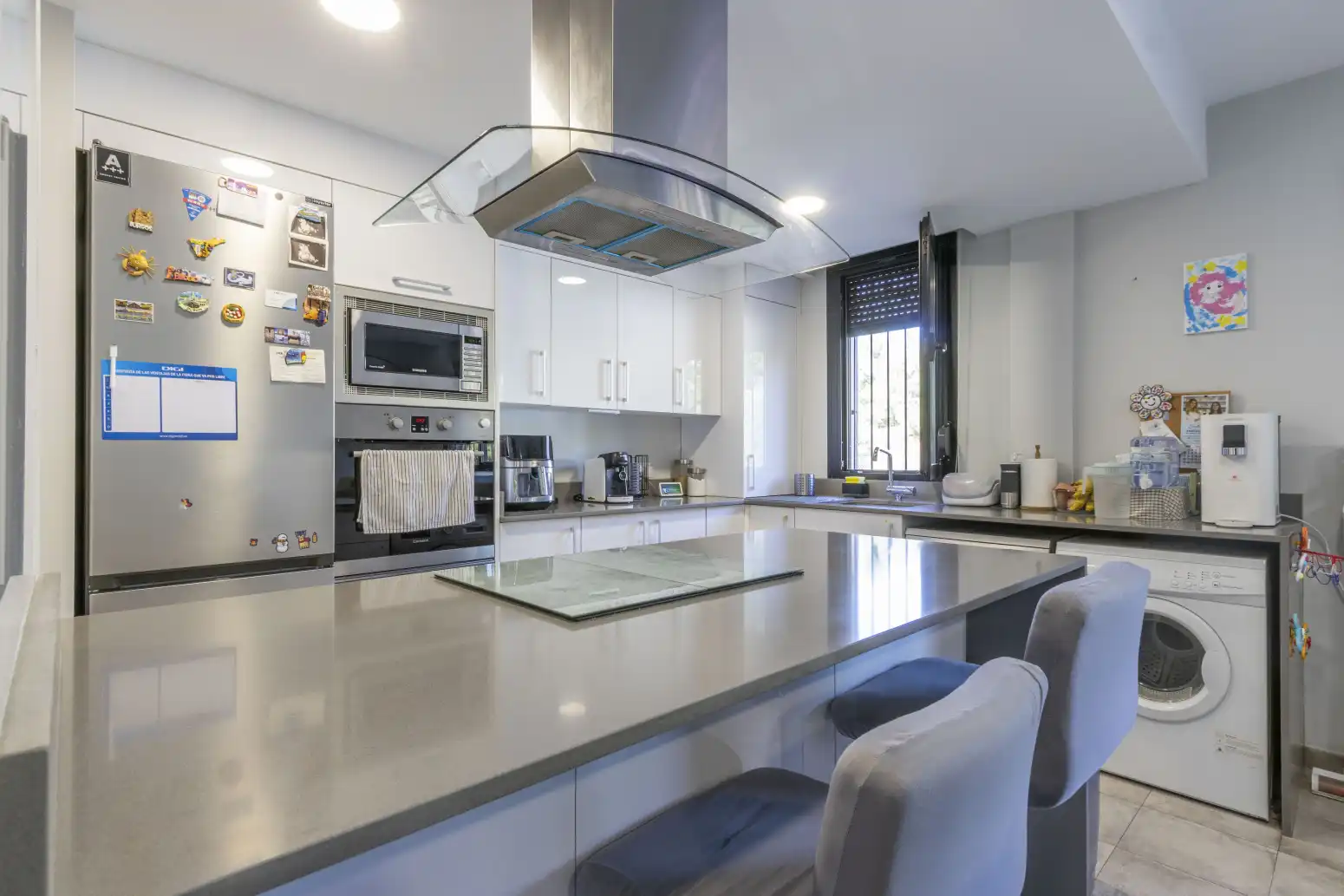 Kitchen of Flat for sale in Náquera  with Community pool