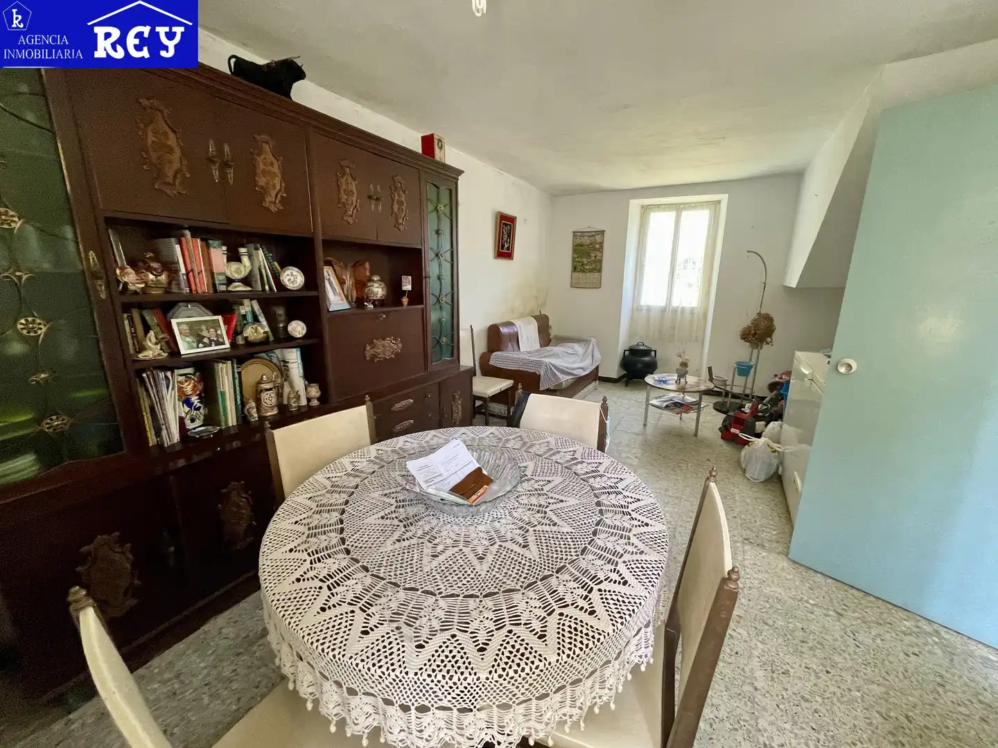 Sala de estar de Finca rústica en venta en Val do Dubra con Amueblado