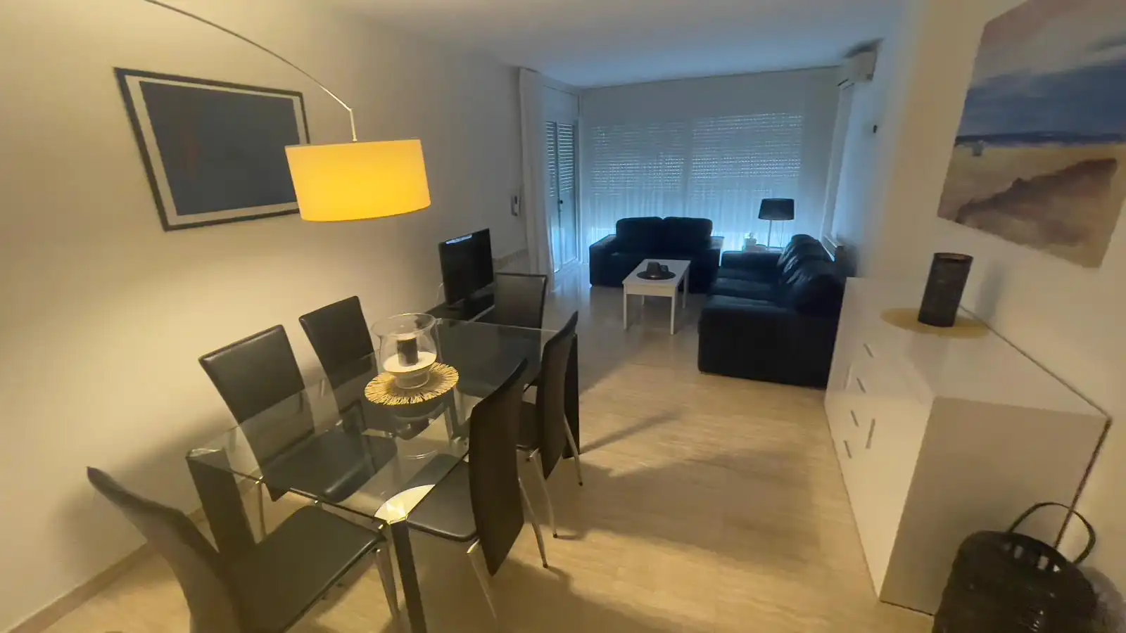 Sala de estar de Apartamento en venta en Castell d'Aro, Platja d'Aro i s'Agaró con Aire acondicionado, Calefacción y Terraza