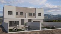 Exterior view of Single-family semi-detached for sale in Cúllar Vega  with Heating and Swimming Pool