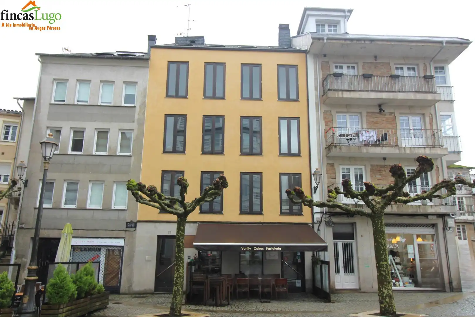 Vista exterior de Estudio en venta en Lugo con Trastero y Amueblado