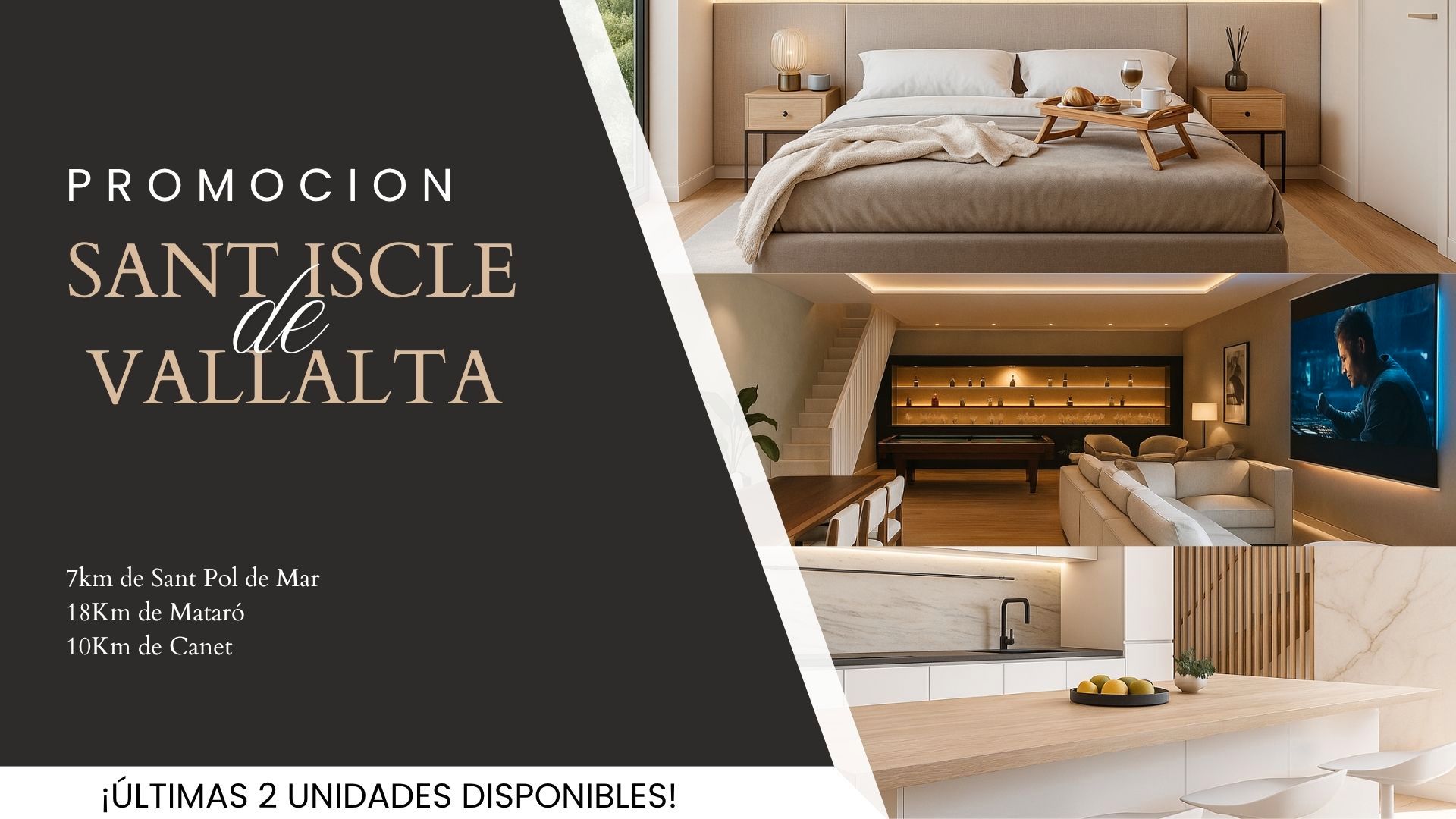 Dormitori de Casa adosada en venda en Sant Pol de Mar amb Aire condicionat, Calefacció i Jardí privat