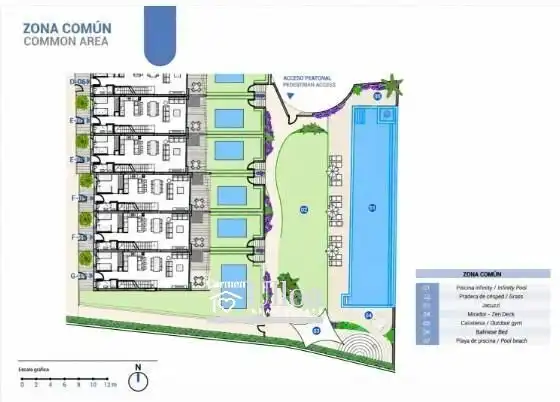 Maison mitoyenne avec piscine à vendre à Pueblo Español - Coveta Fumá, imagen 12