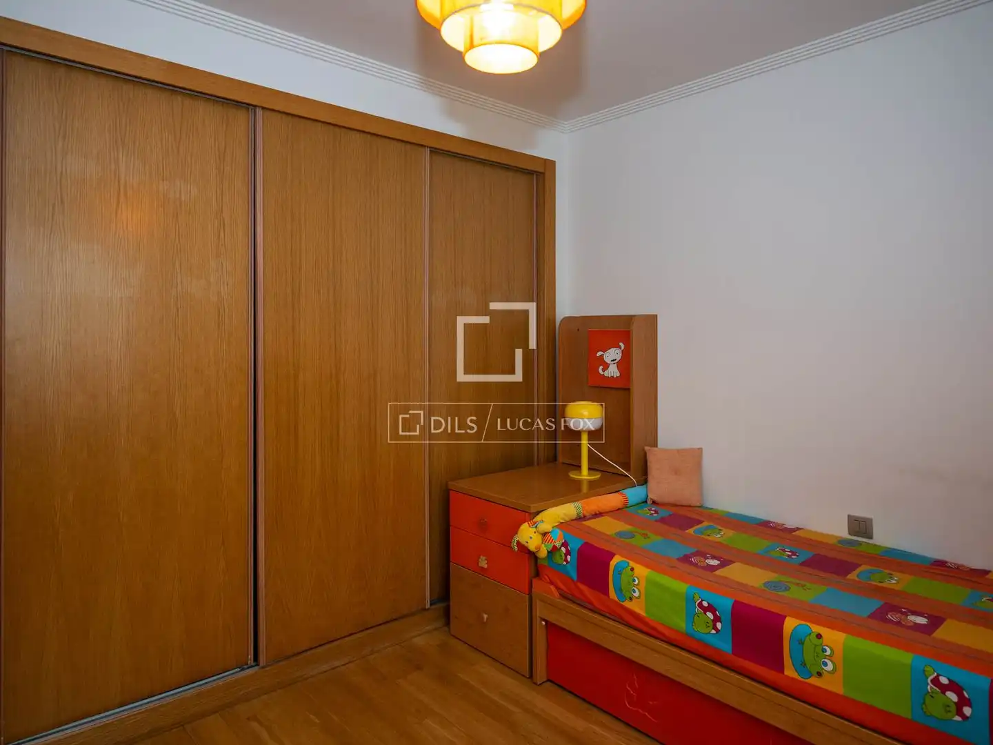 Bedroom of Flat for rent in Madrid  with Air Conditioner, Heating and Private garden