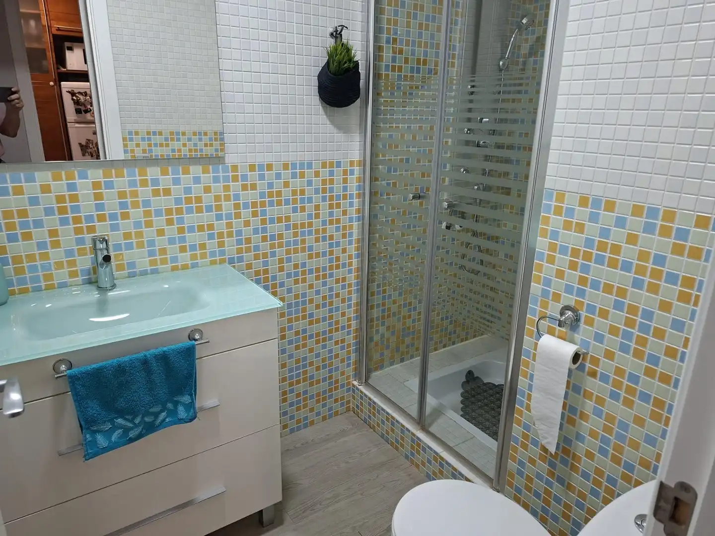 Baño de Casa adosada en venta en Miguelturra con Aire acondicionado, Calefacción y Terraza