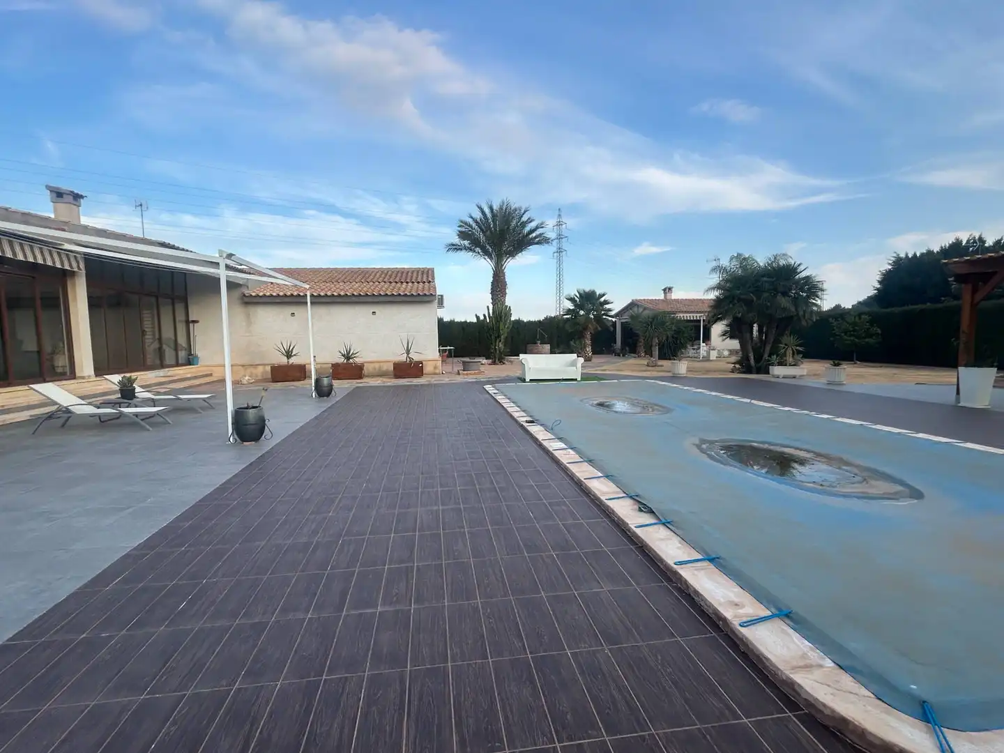 Swimming pool of Houses for sale in Elche / Elx  with Air Conditioner, Heating and Private garden