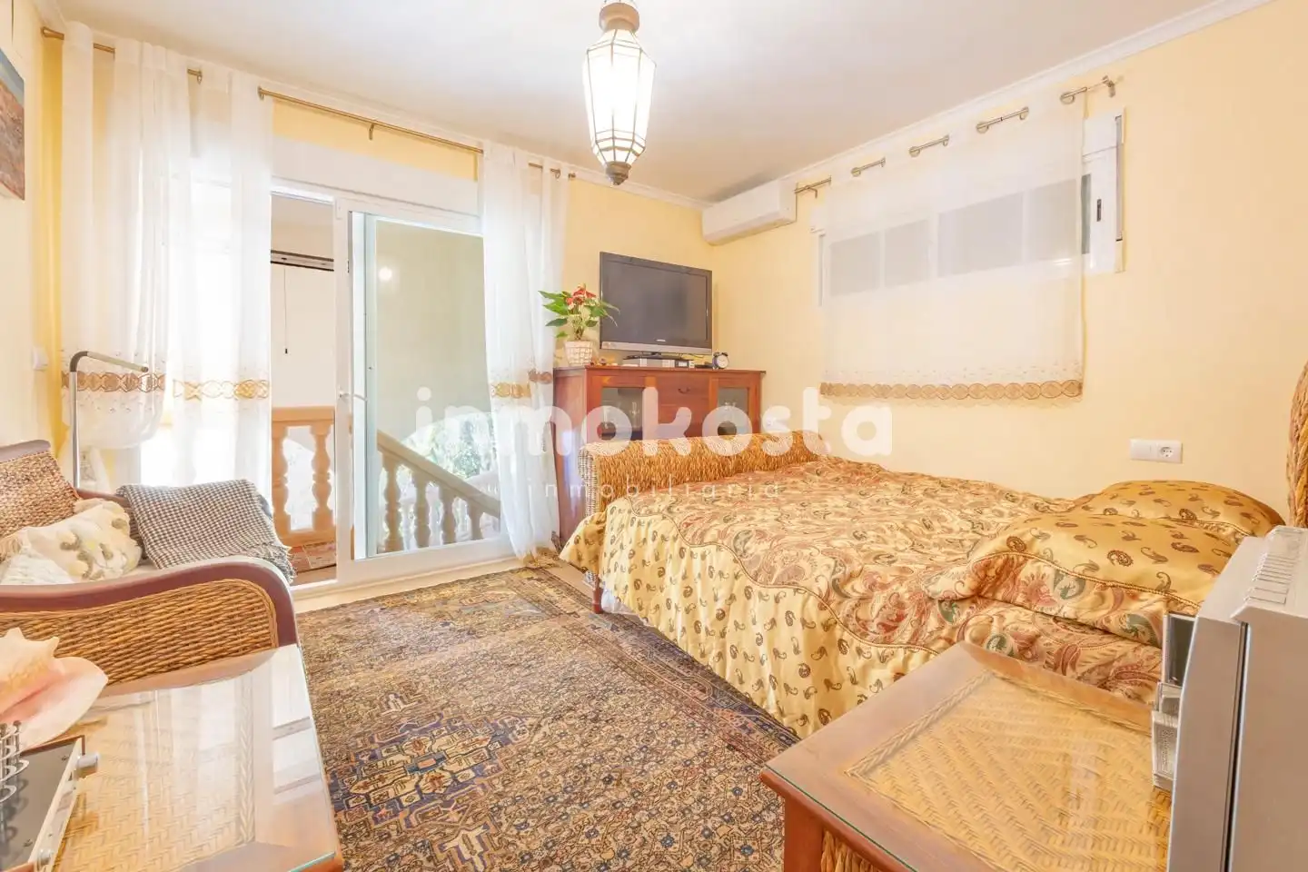 Bedroom of Houses for sale in Jávea / Xàbia  with Air Conditioner, Heating and Private garden