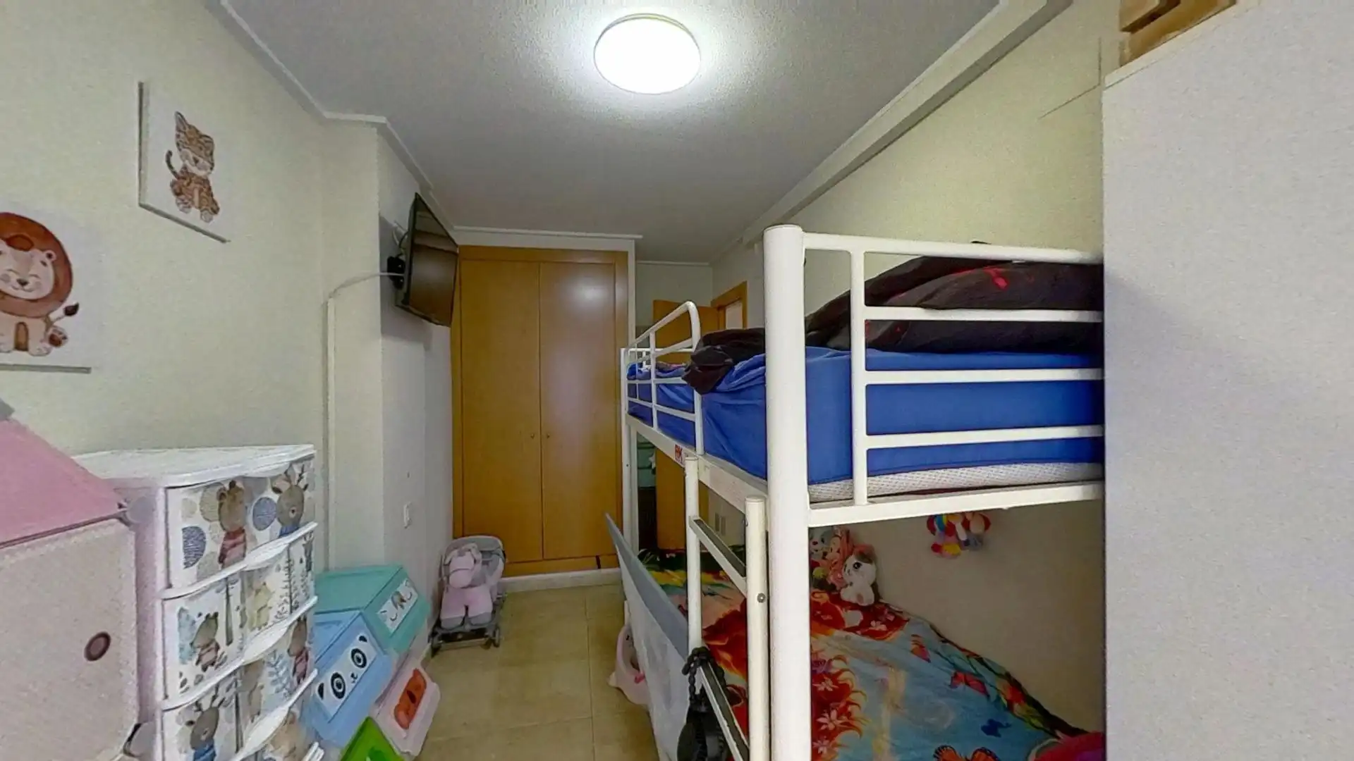Bedroom of Flat for sale in Alicante / Alacant  with Air Conditioner