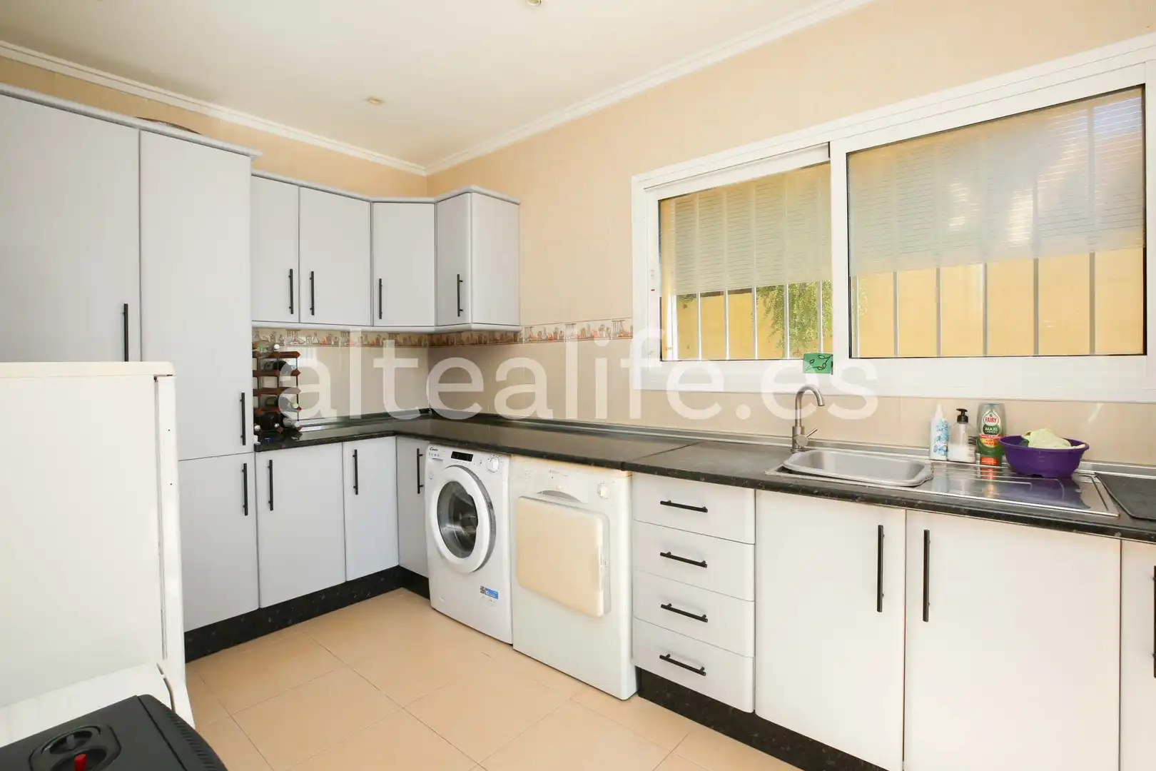 Cocina de Casa o chalet en venta en Altea con Aire acondicionado, Calefacción y Jardín privado