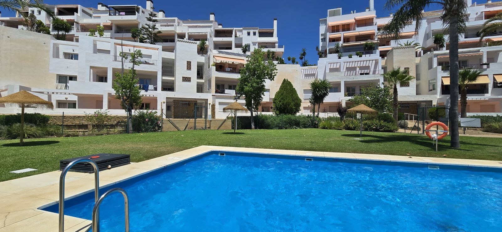 Garden of Apartment for sale in Benalmádena  with Air Conditioner, Terrace and Storage room