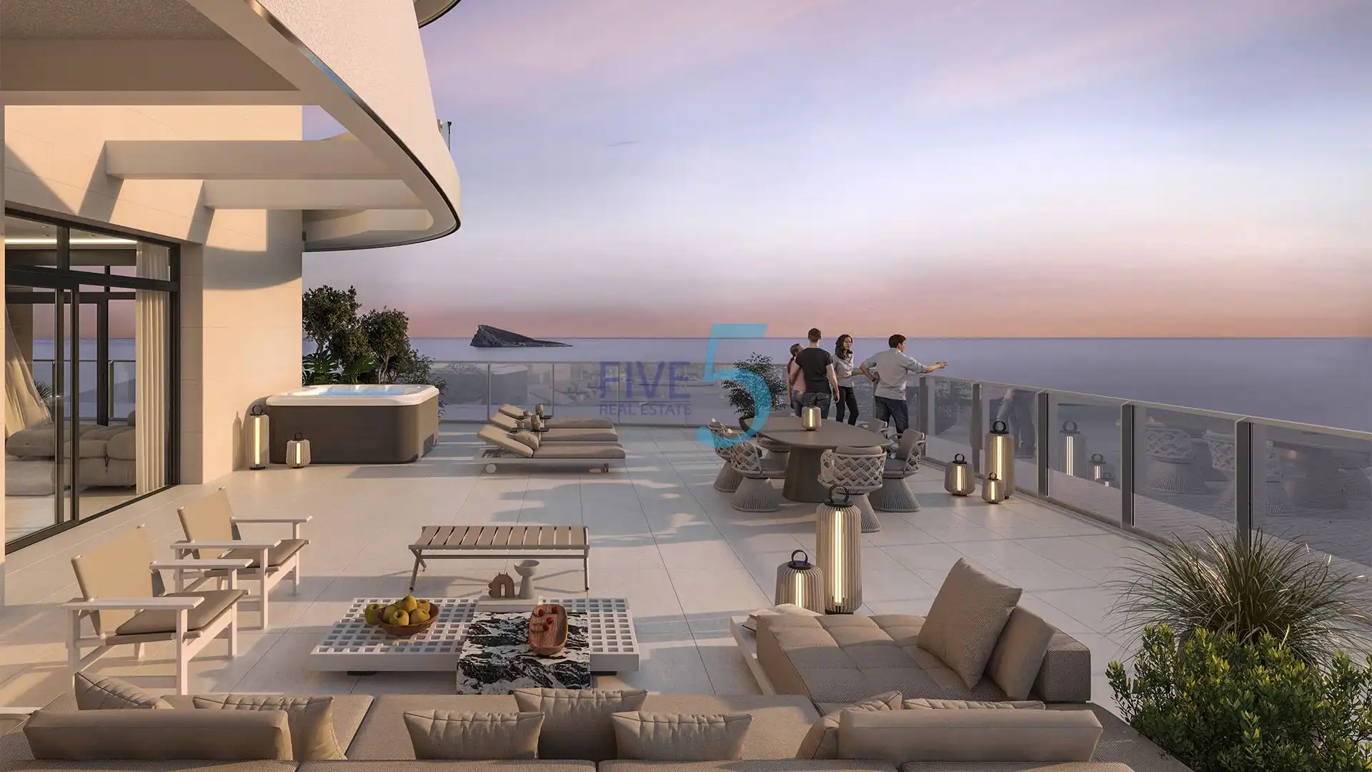 Terraza de Piso en venta en Playa Poniente