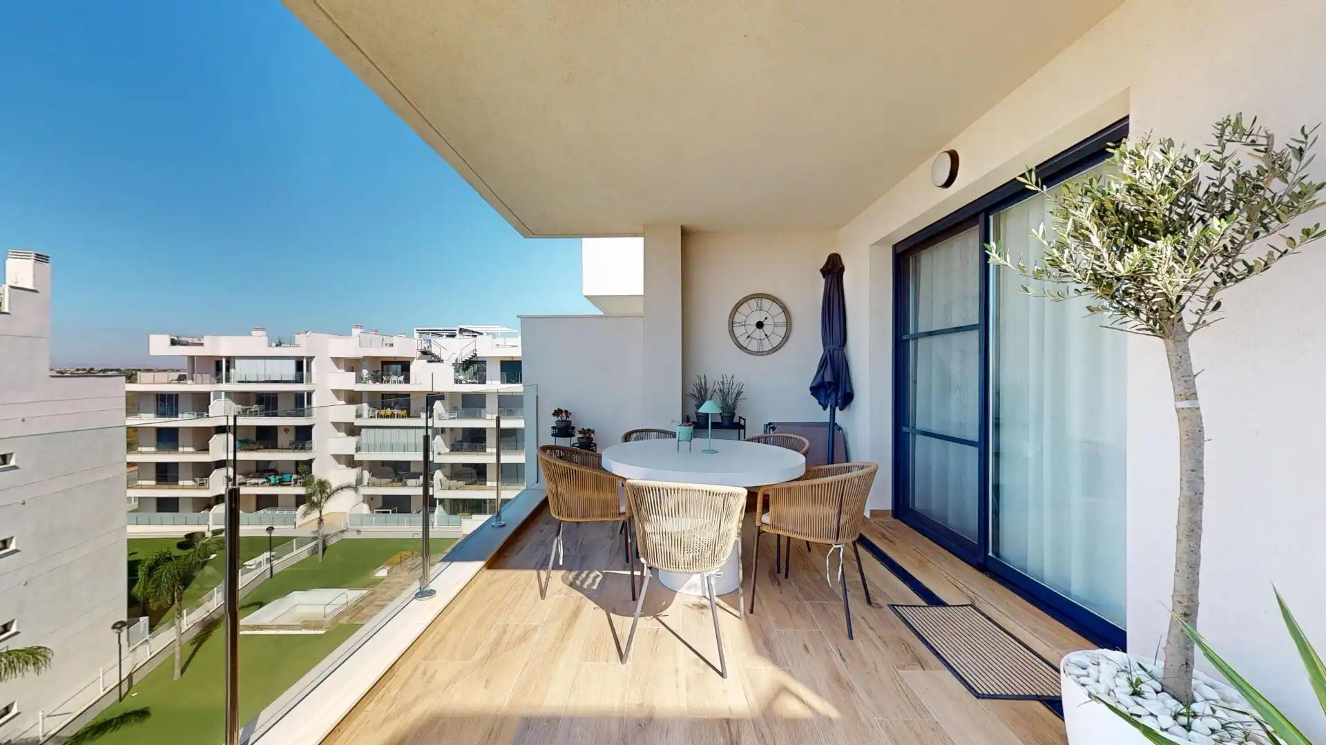 Terrassa de Apartament en venda en San Javier amb Aire condicionat, Terrassa i Moblat