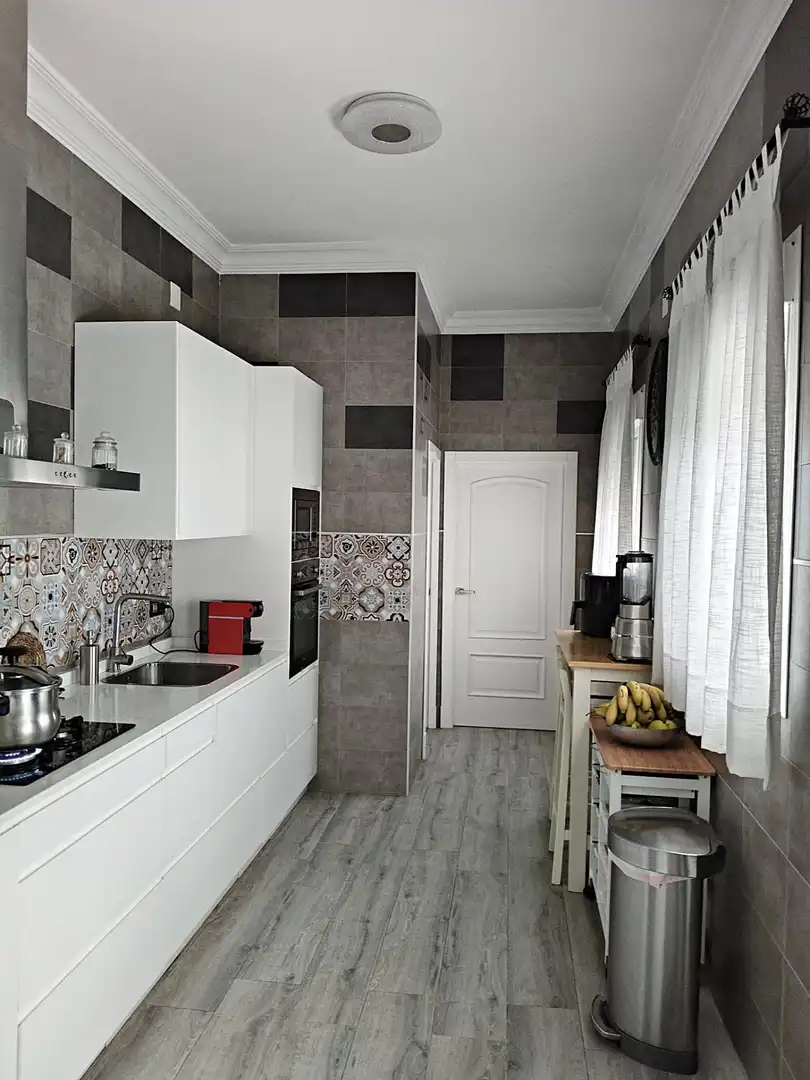 Cocina de Casa adosada en venta en Pilas con Aire acondicionado y Terraza