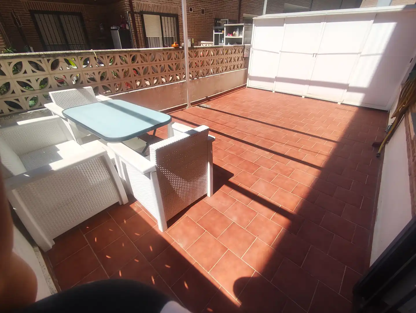 Terrace of Flat for rent in Valmojado  with Air Conditioner, Heating and Private garden