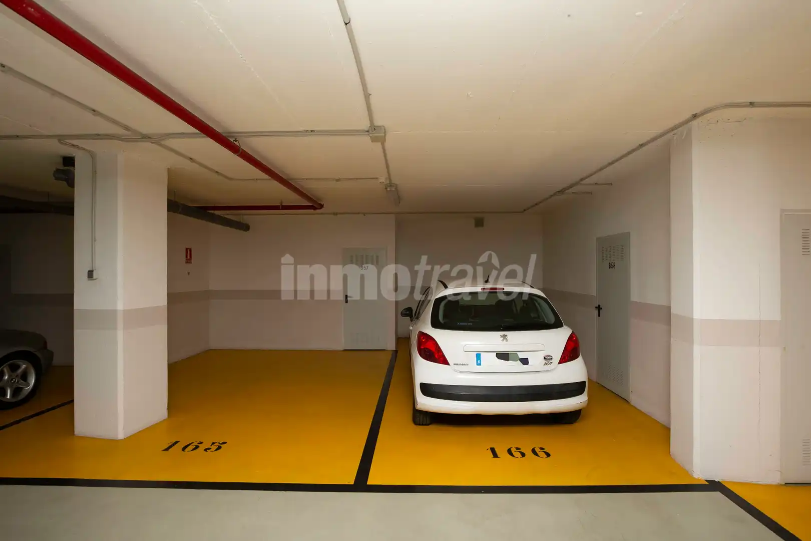 Parking de Apartamento de alquiler en Sanxenxo con Terraza, Amueblado y Horno