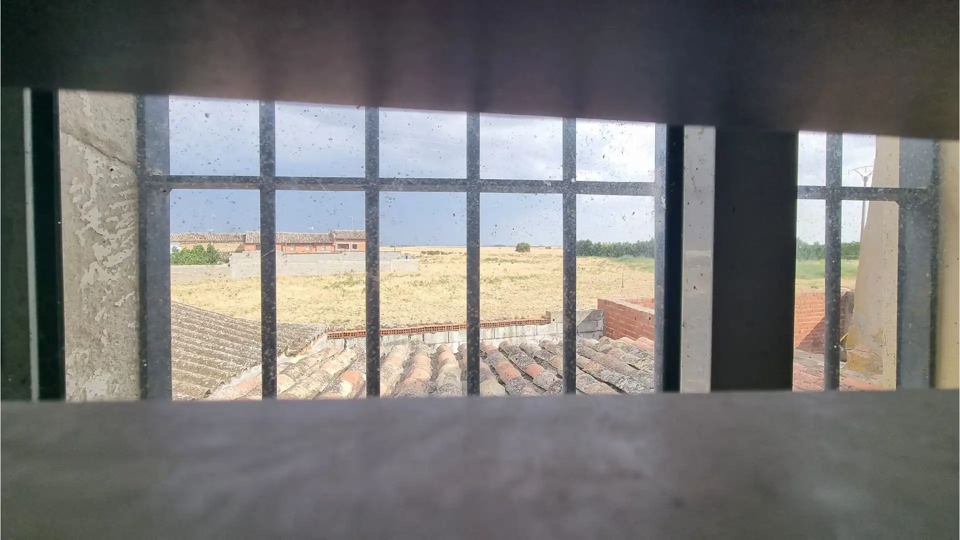 Vista exterior de Casa o xalet en venda en Villarramiel amb Terrassa i Moblat