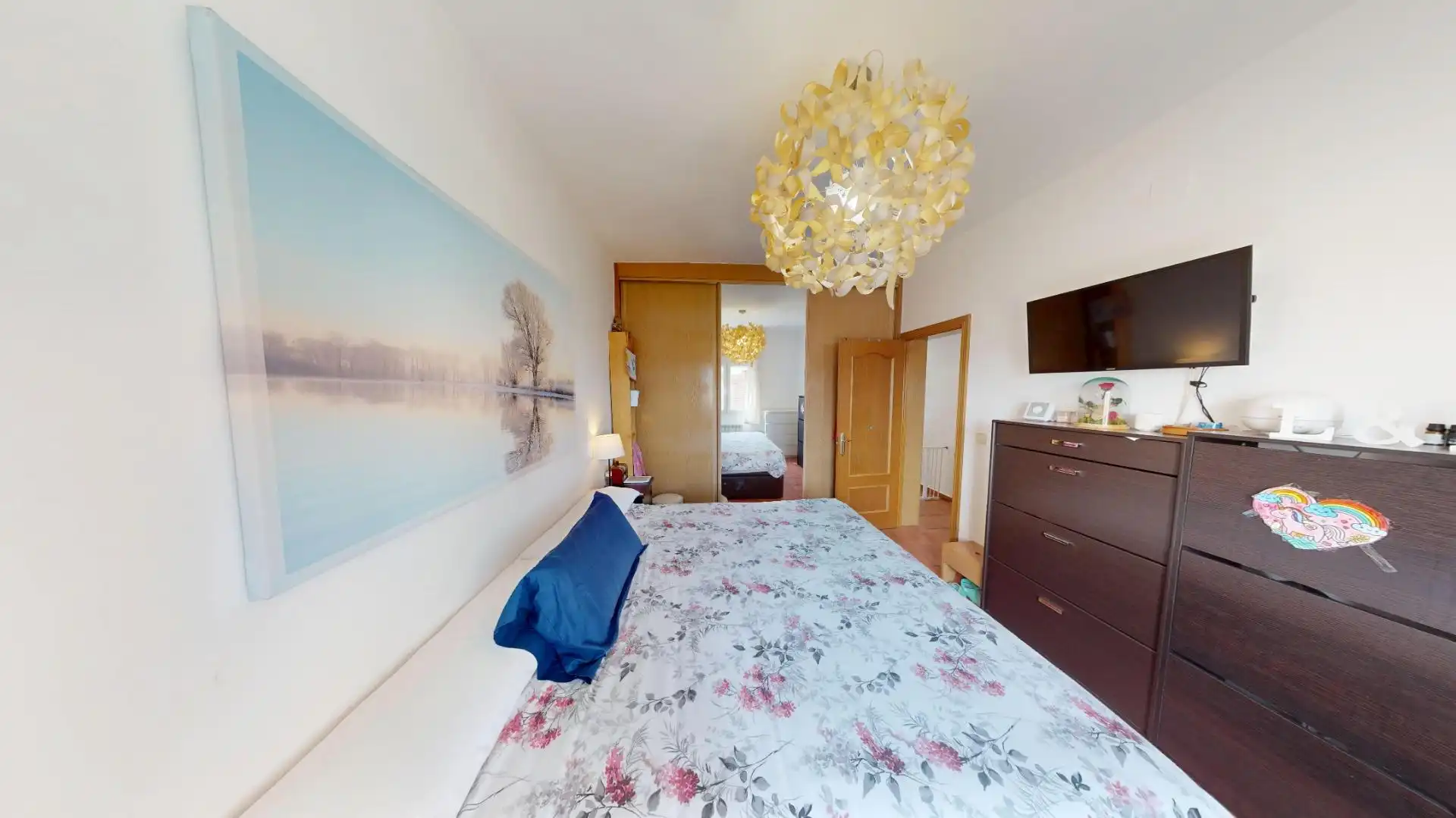 Habitación de Casa o chalet en venta en El Molar (Madrid) con Aire acondicionado, Calefacción y Jardín privado