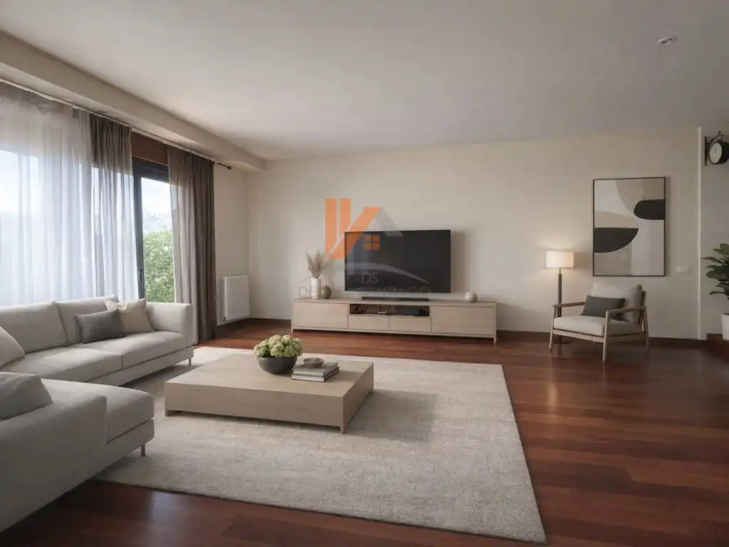 Sala de estar de Casa o chalet en venta en Santiago de Compostela 