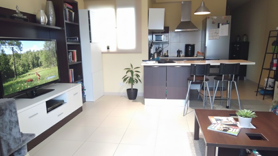 Kitchen of Flat for sale in Santa Lucía de Tirajana  with Air Conditioner, Terrace and Furnished