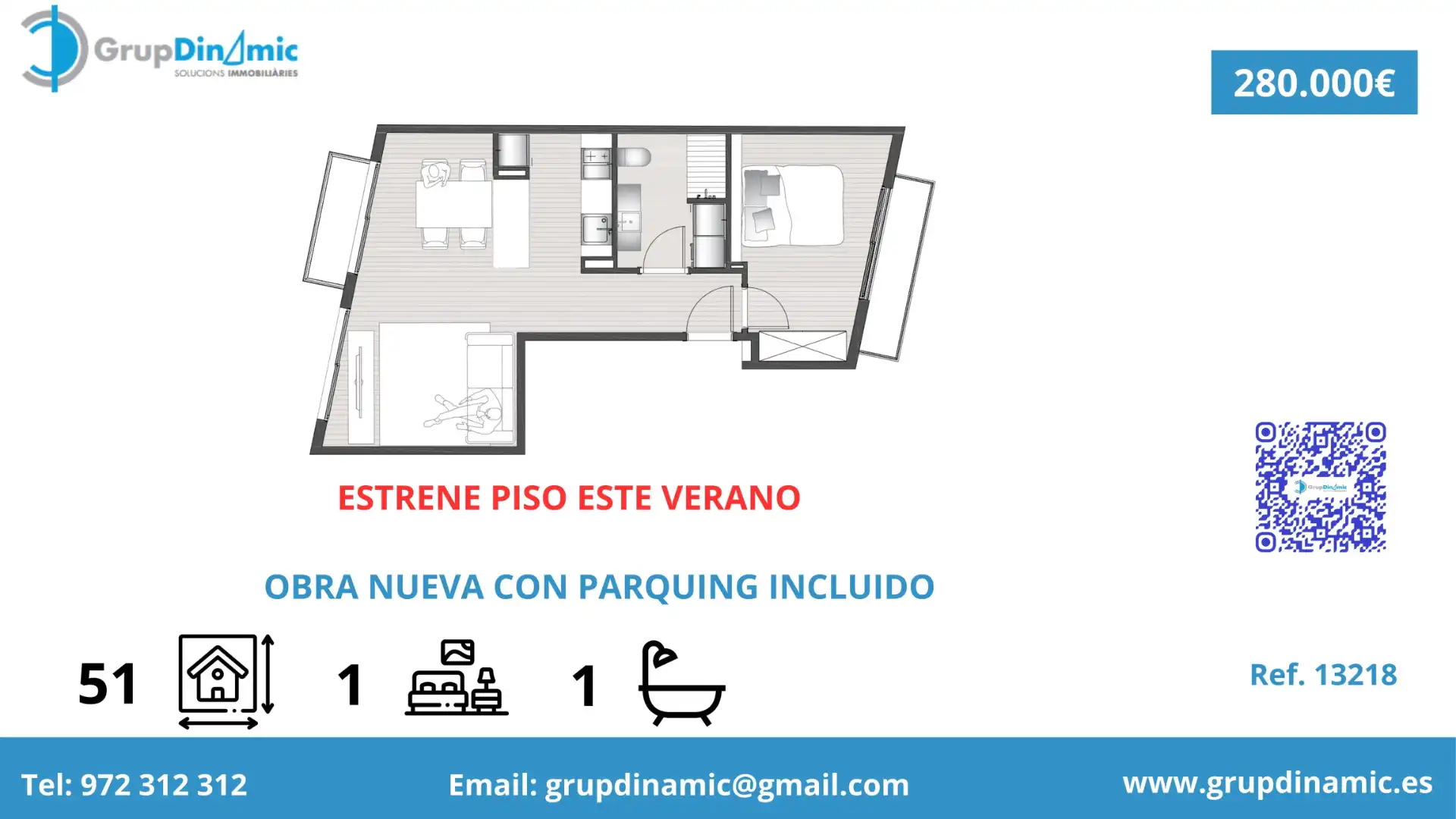 Piso en venta en Carrer del Carmel, 48, Avinguda Catalunya