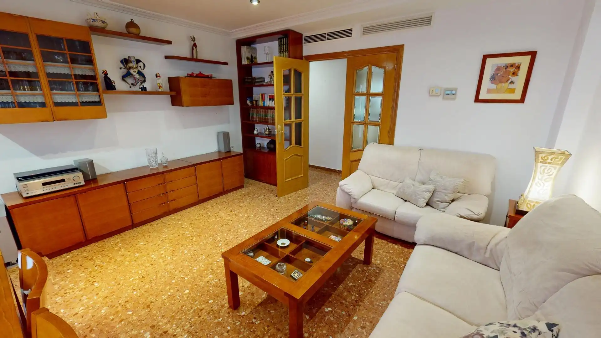 Sala de estar de Piso en venta en Valencia con Aire acondicionado, Calefacción y Balcón