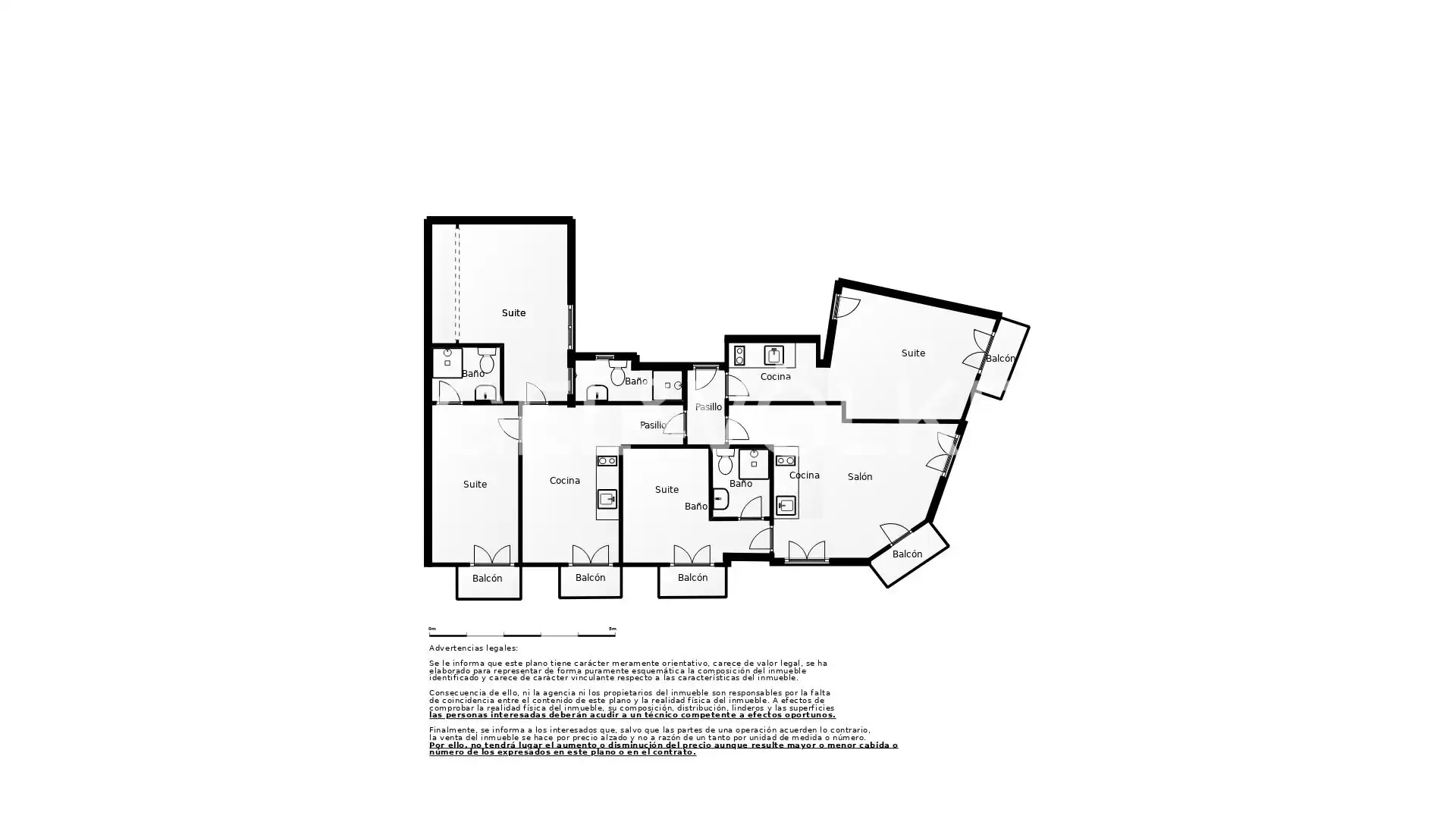 Flat for sale in Madrid  with Air Conditioner, Heating and Parquet flooring