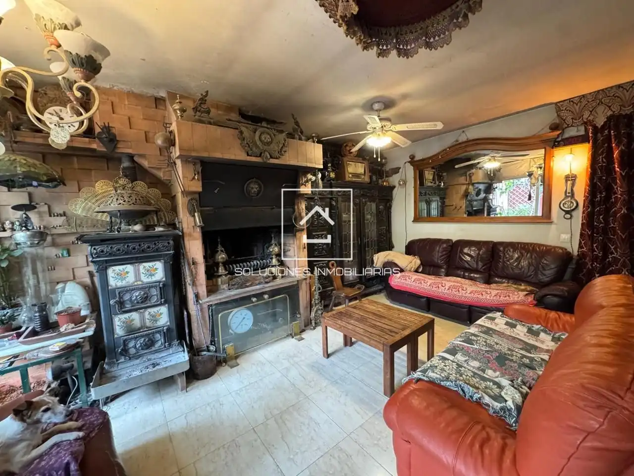 Sala de estar de Casa o chalet en venta en Rivas-Vaciamadrid con Aire acondicionado y Terraza