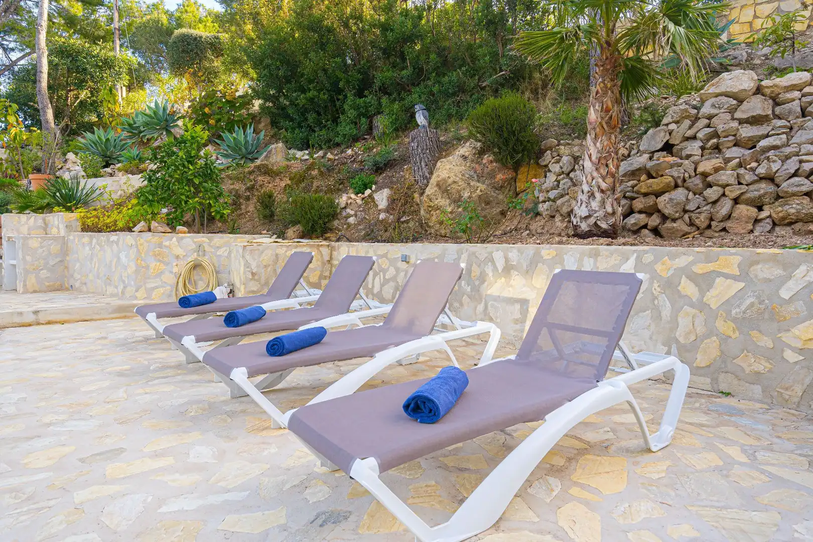 Terrace of Houses for rent in Altea  with Air Conditioner, Heating and Private garden