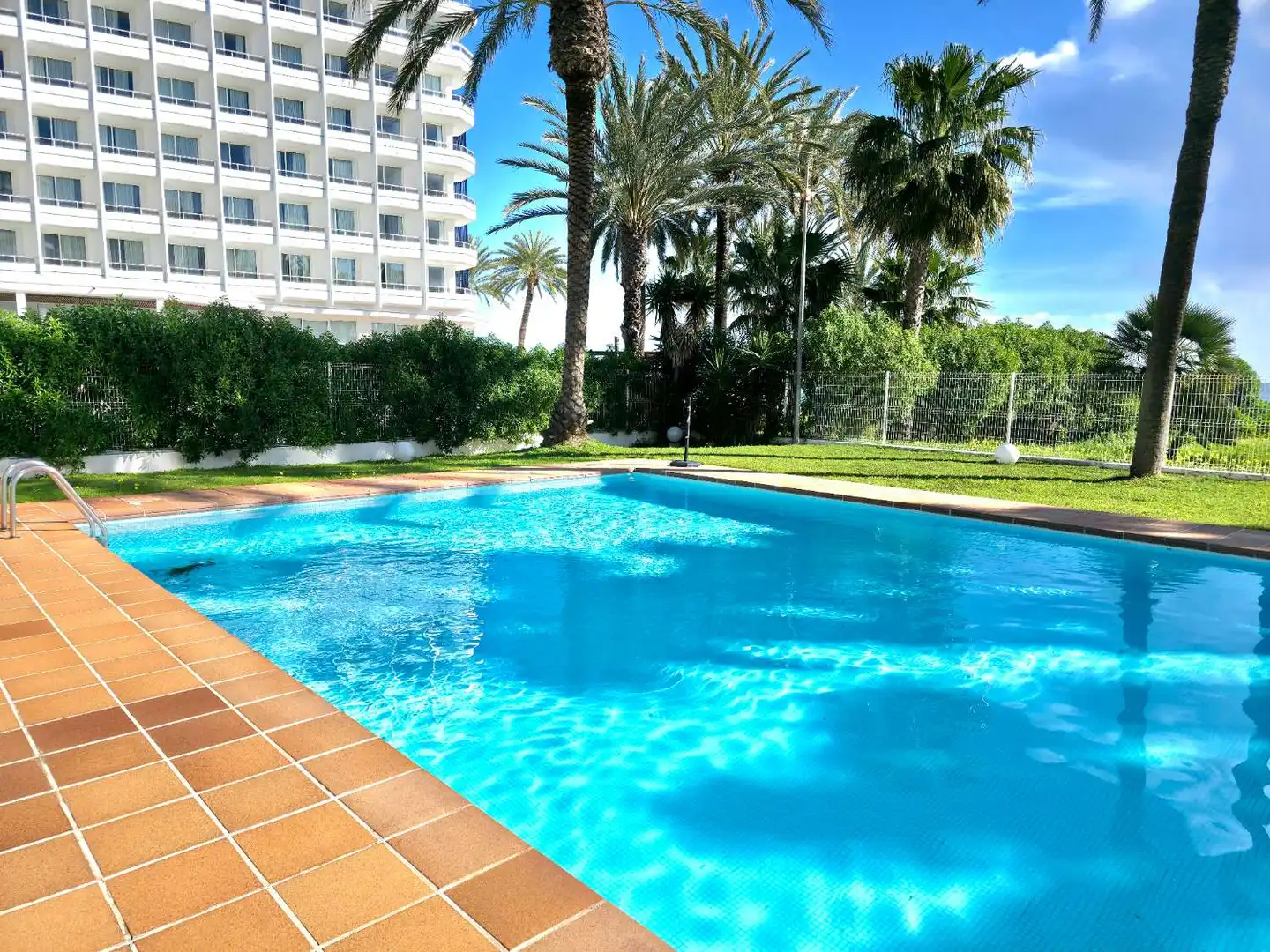 Swimming pool of Apartments for sale in Eivissa  with Air Conditioner, Heating and Terrace