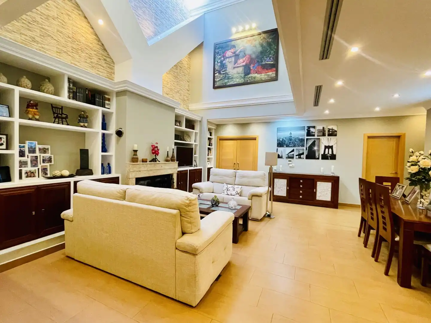 Sala de estar de Casa o chalet en venta en Antequera con Aire acondicionado, Calefacción y Terraza