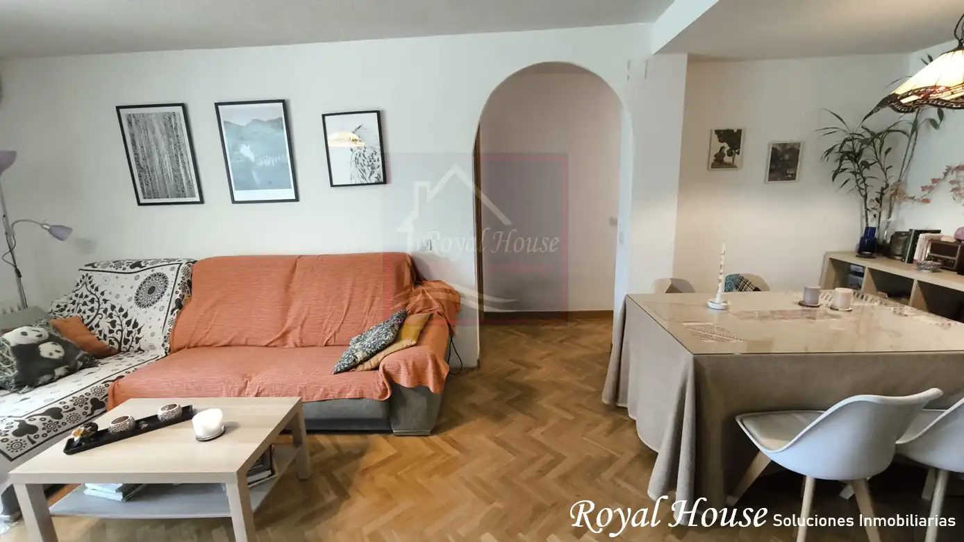 Wohnzimmer von Maisonette zum Verkauf in Collado Villalba mit Klimaanlage, Heizung und Terrasse