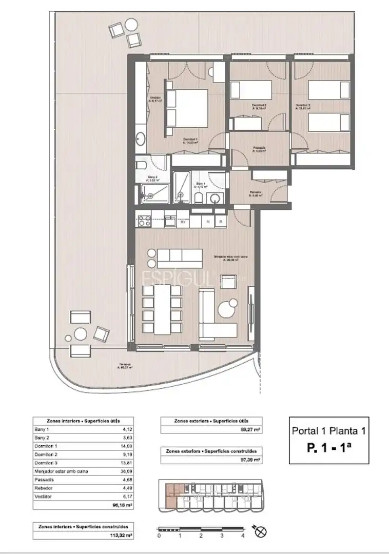 Flat with terrace for sale in Ernest Lluch, imagen 15
