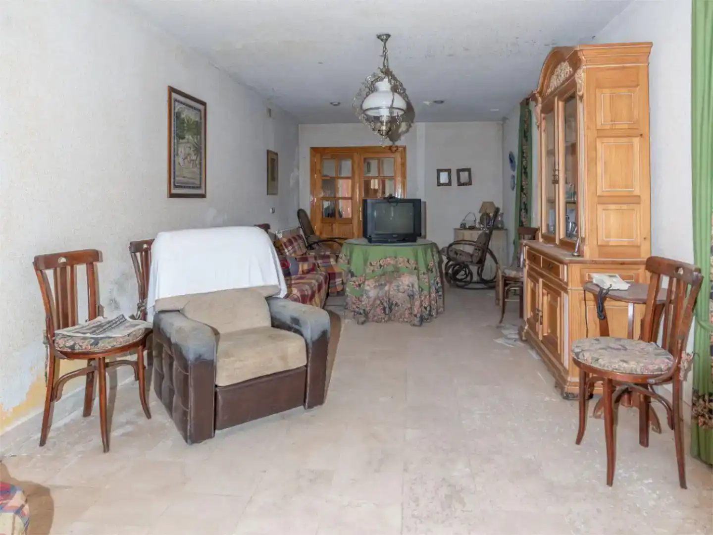 Sala de estar de Piso en venta en Granada con Jardín privado y Piscina