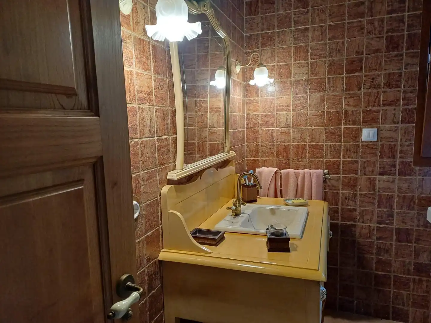 Baño de Casa o chalet en venta en Puente Viesgo con Calefacción, Jardín privado y Terraza