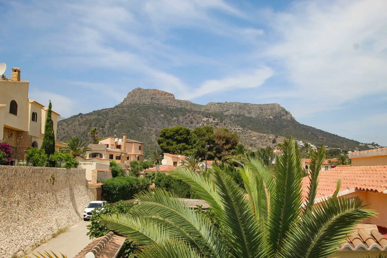 Exterior view of Houses for sale in Calpe / Calp  with Air Conditioner, Heating and Private garden