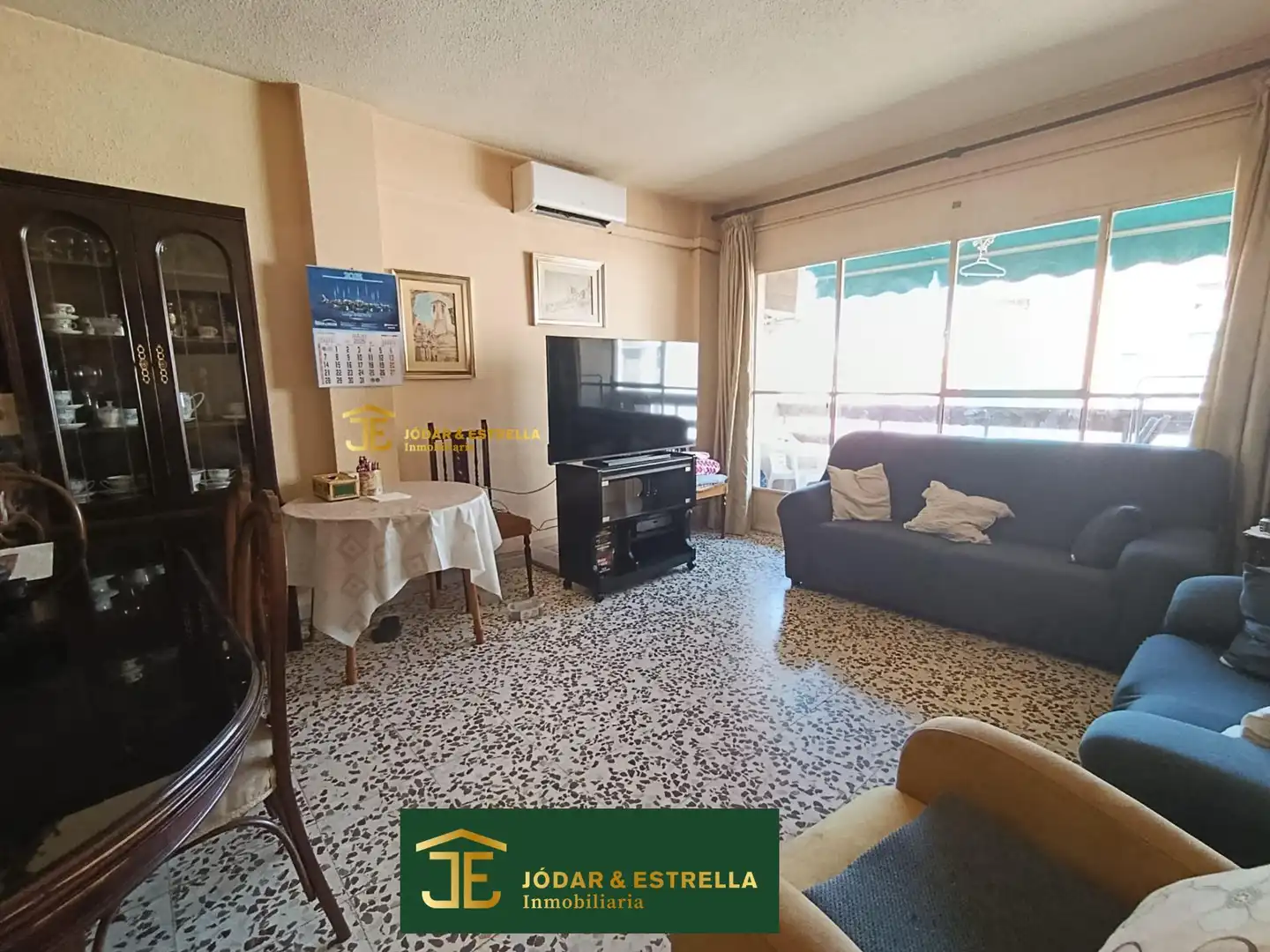 Sala d'estar de Pis en venda en Lorca amb Aire condicionat, Terrassa i Balcó